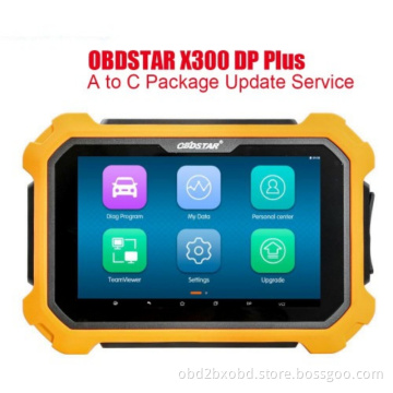 OBDSTAR X300 DP Plus A Package to C Package Update Service with Extra Adapters